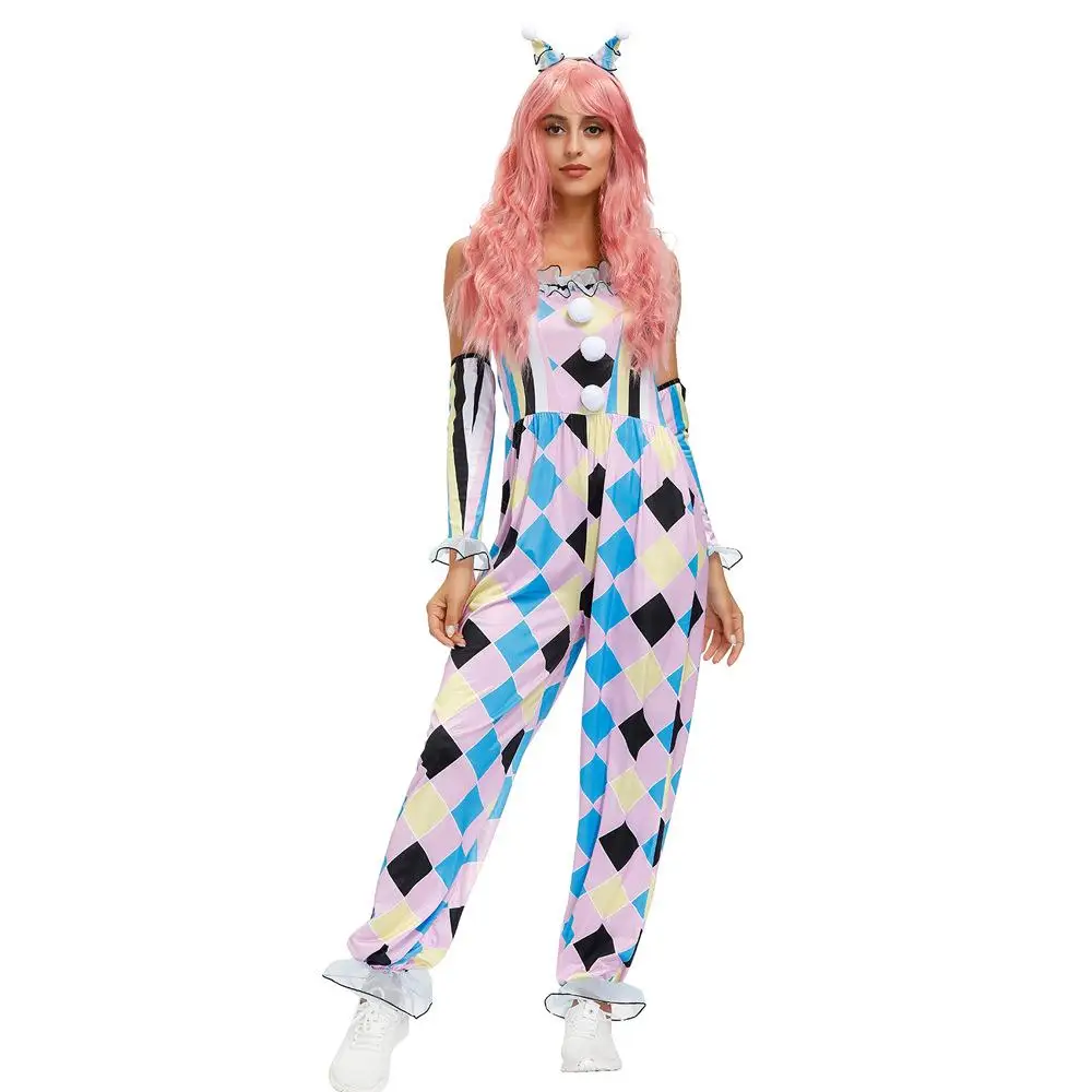 Beautiful Parisian Clown Cosplay Costume Adult Halloween Outfit Carnival Performance Gift Theme Park Attendee Attractive Masq...
Beautiful Parisian Clown Cosplay Costume Adult Halloween Outfit Carnival Performance Gift Theme Park Attendee Attractive Masq...