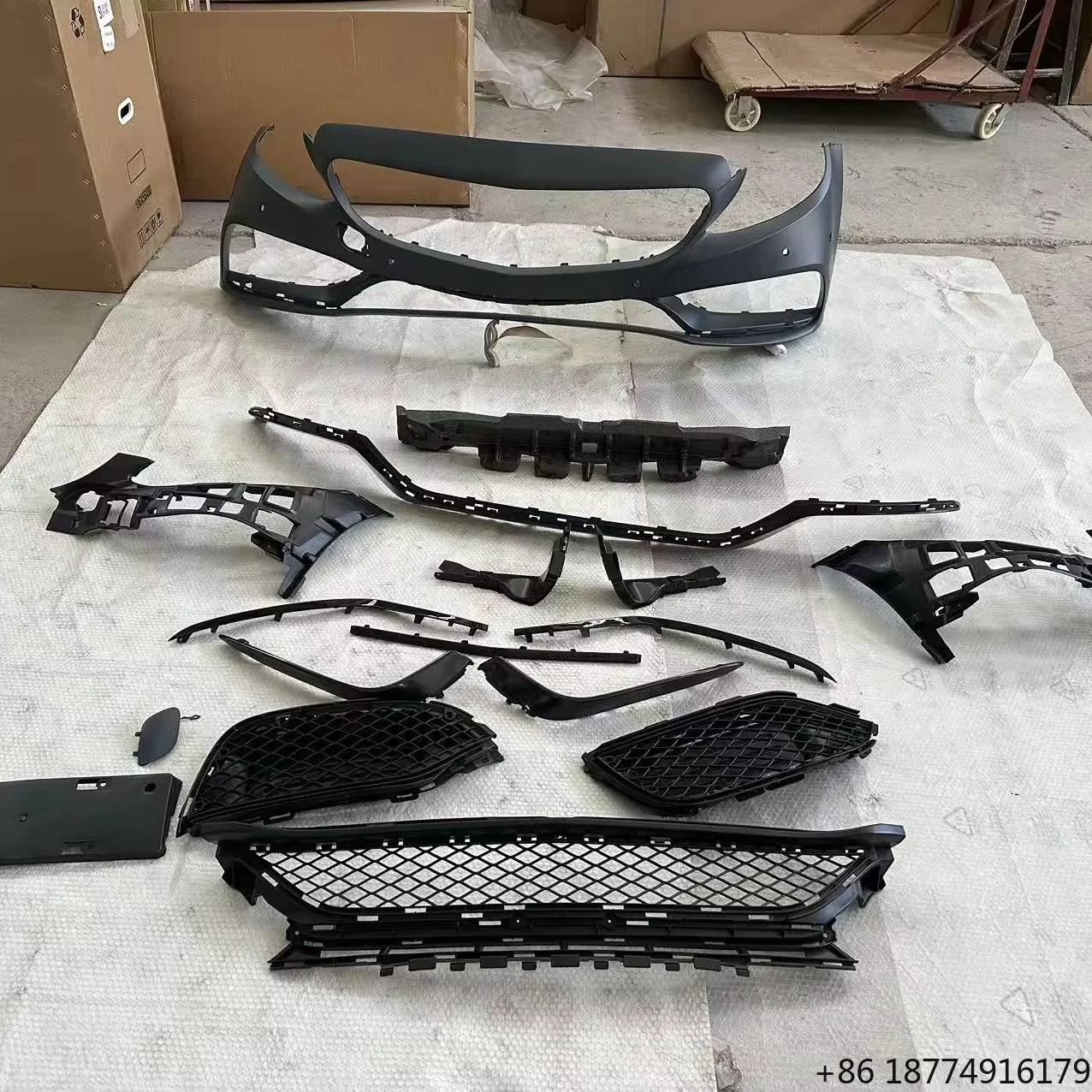 Front Bumper for C Class W205 Upgrade C63 2014-2015
Front Bumper for C Class W205 Upgrade C63 2014-2015