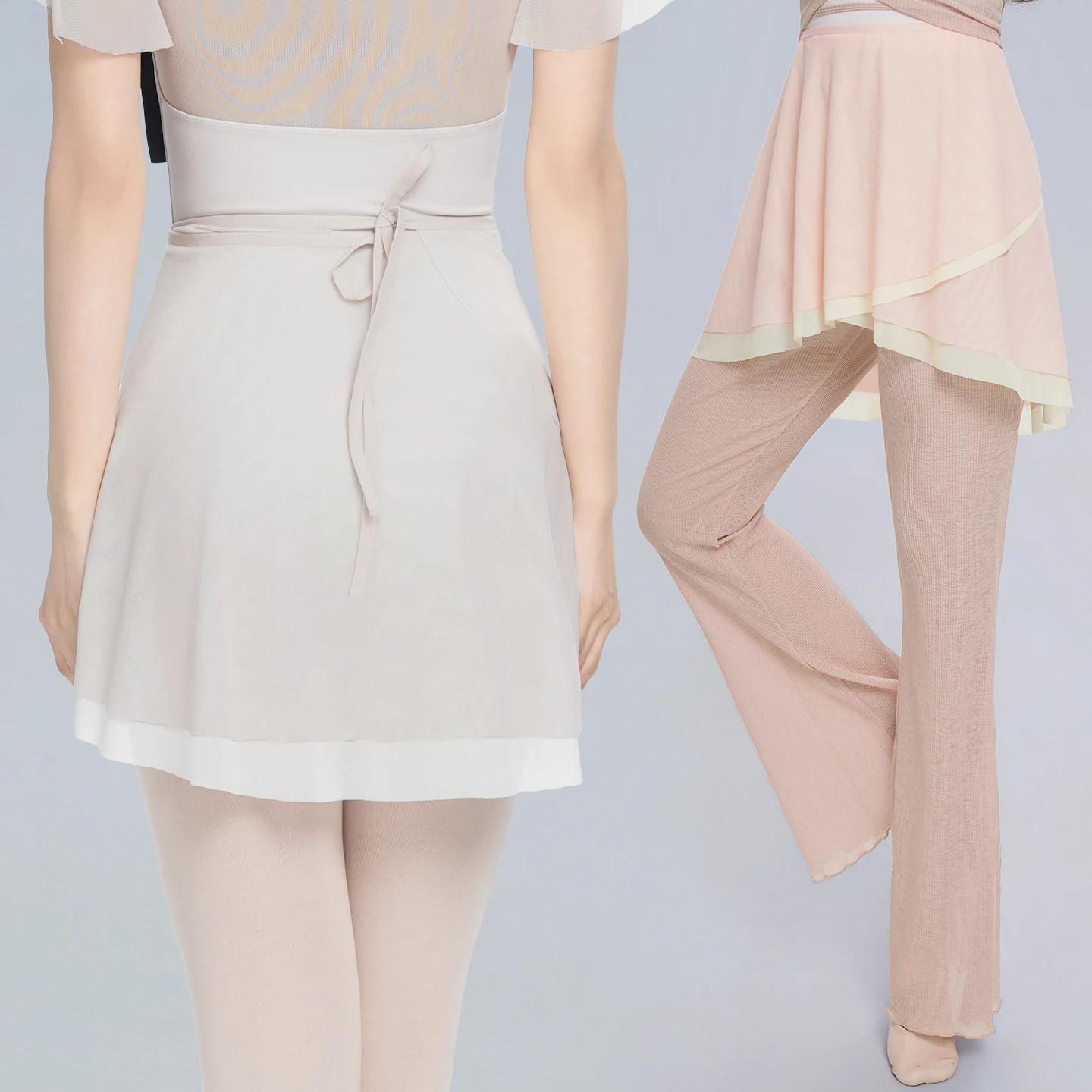 Women Ballet Skirts Adult High Waist lace-up Irregular 2- Layers Dance Skirts Mesh Colorblocked Short Ballerina Skirts
Women Ballet Skirts Adult High Waist lace-up Irregular 2- Layers Dance Skirts Mesh Colorblocked Short Ballerina Skirts