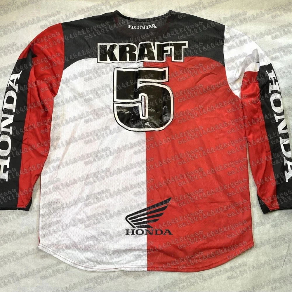 Мотоциклетный трикотаж Honda 2025 с горячей осенью # Рубашка для верховой езды KRAFT с длинными рукавами, дышащее гоночное снаряжение, удобный топ для бездорожья
Мотоциклетный трикотаж Honda 2025 с горячей осенью # Рубашка для верховой езды KRAFT с длинными рукавами, дышащее гоночное снаряжение, удобный топ для бездорожья