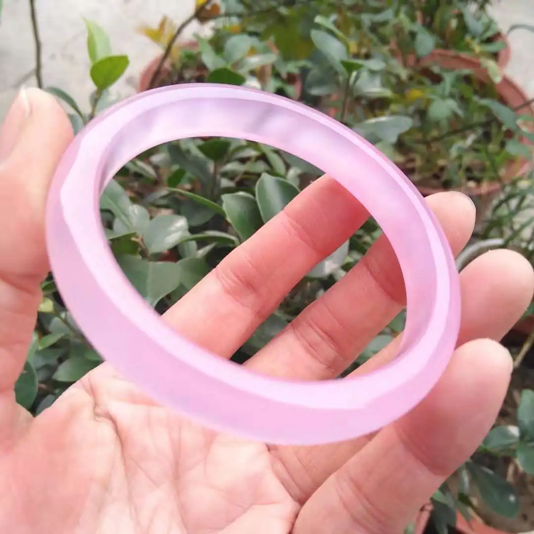 Женский браслет из розового агата, Изящные Ювелирные украшения из натурального бразильского Агата
Женский браслет из розового агата, Изящные Ювелирные украшения из натурального бразильского Агата