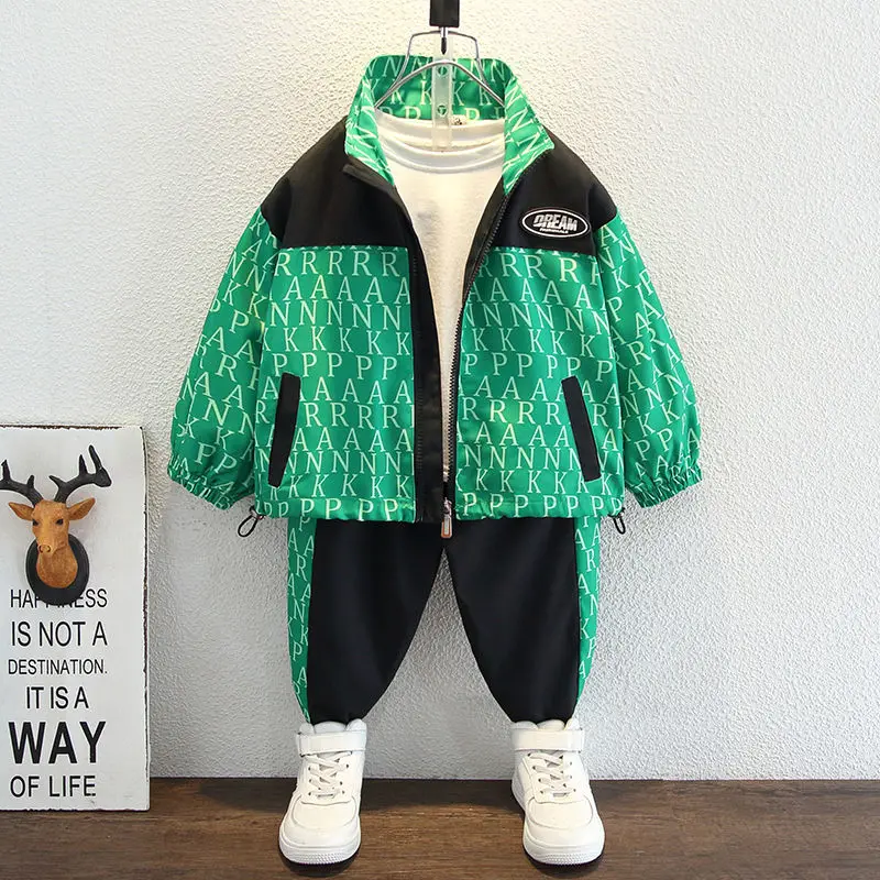 Children's Clothing Boys Spring Clothes Suit 2023 New Baby Spring and Autumn Handsome Gym
Children's Clothing Boys Spring Clothes Suit 2023 New Baby Spring and Autumn Handsome Gym