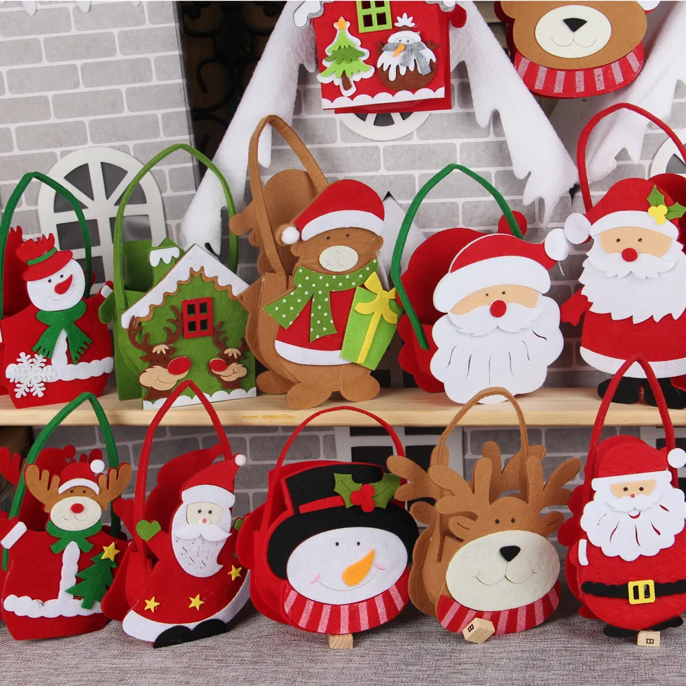 Christmas Decoration Children's Handheld Candy Bag Cartoon Christmas Tree Gift Bag Christmas Eve Cute Apple Bag
Christmas Decoration Children's Handheld Candy Bag Cartoon Christmas Tree Gift Bag Christmas Eve Cute Apple Bag
