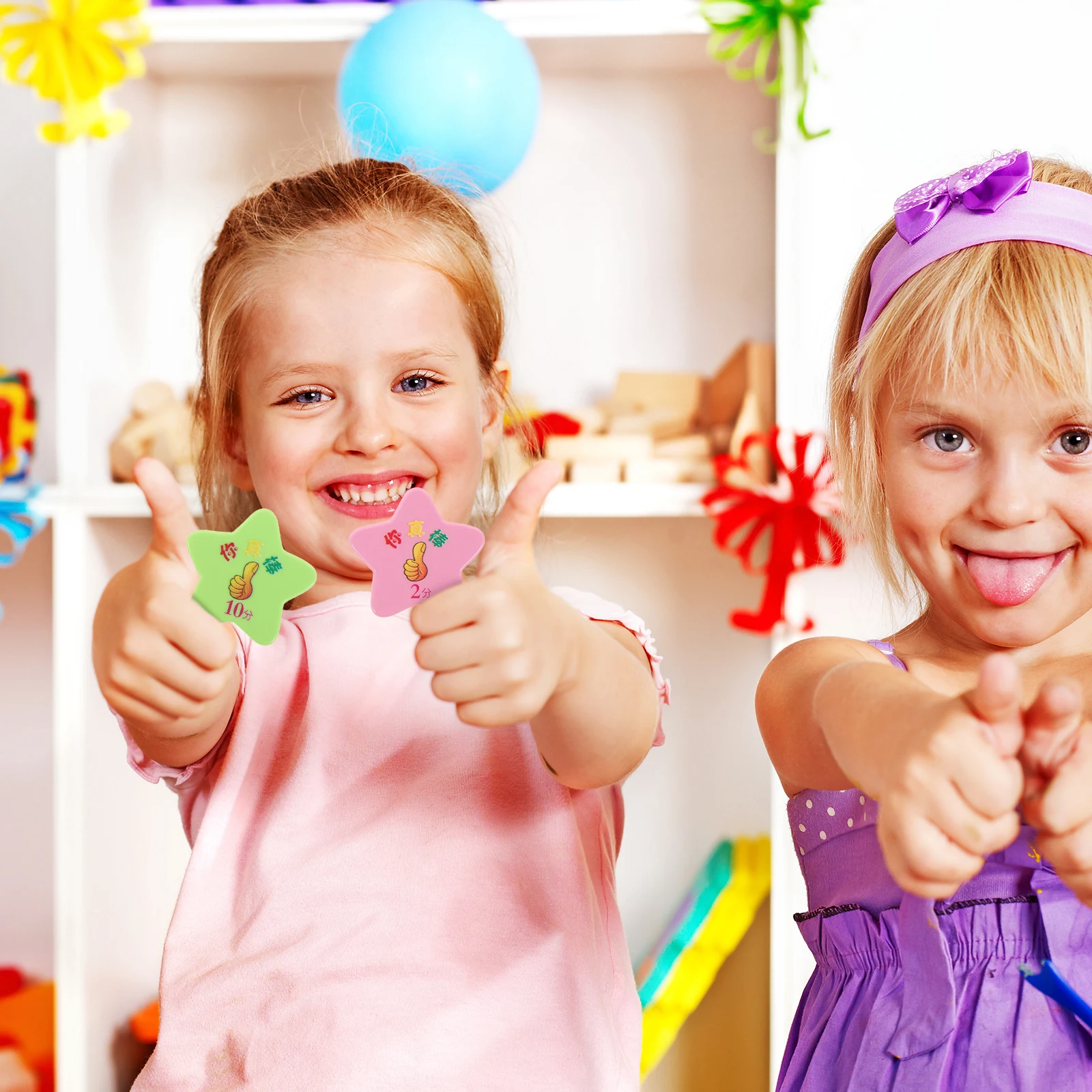 40 Pcs Reward Points Props Kindergarten Token Star Shape Plastic Child Rewards Student
40 Pcs Reward Points Props Kindergarten Token Star Shape Plastic Child Rewards Student