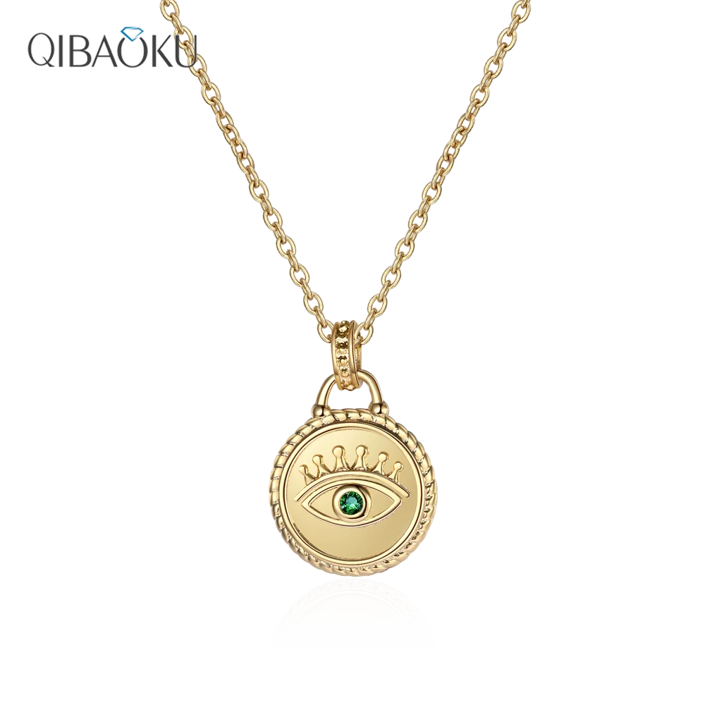S925 Silver Gold Color Necklace Chain Queen Eye Fashion Pendant For Women Party Anniversary Daily Fine Jewelry Gifts Wholesale
S925 Silver Gold Color Necklace Chain Queen Eye Fashion Pendant For Women Party Anniversary Daily Fine Jewelry Gifts Wholesale