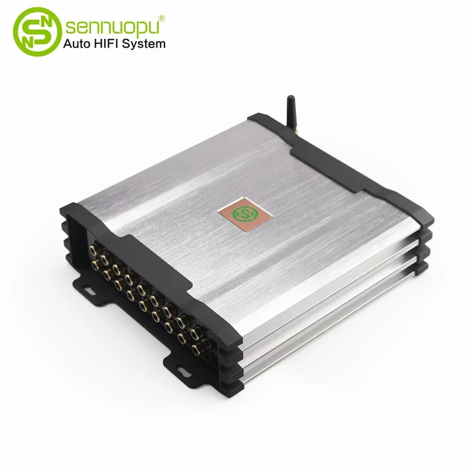 Hot Selling Sennuopu OEM 12 DSP High Performance Digital Sound Car Amplifier with 8 Channels DP-X812
Hot Selling Sennuopu OEM 12 DSP High Performance Digital Sound Car Amplifier with 8 Channels DP-X812