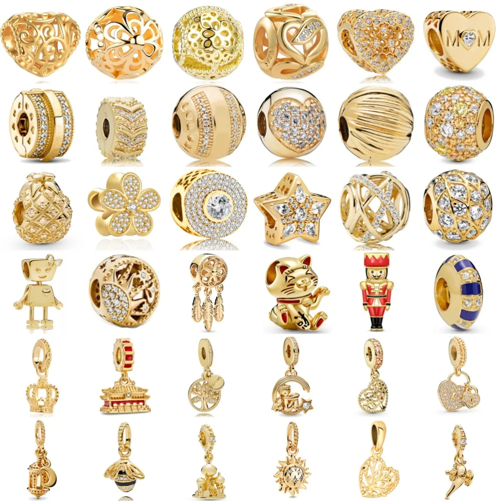 2025 Hot Selling S925 Silver Gold Pineapple Pentagram Little Bee Pendant Bead, Suitable for DIY Original European Bracelet
2025 Hot Selling S925 Silver Gold Pineapple Pentagram Little Bee Pendant Bead, Suitable for DIY Original European Bracelet