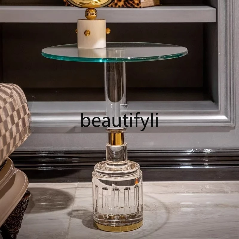 Wabi-Sabi Style High Transparency Acrylic Side Table Living Room Home Sofa Tempered Glass Corner Table Coffee Table
Wabi-Sabi Style High Transparency Acrylic Side Table Living Room Home Sofa Tempered Glass Corner Table Coffee Table