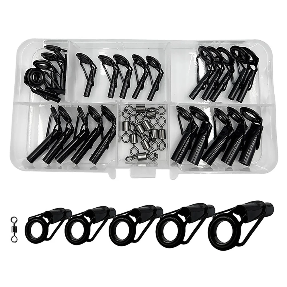 Fishing Pole Ceramic Guide Ring Rod Tip Repair Kit Fishing Rod Repair Guides For Outdoor Freshwater Saltwater Fishing 35Pcs
Fishing Pole Ceramic Guide Ring Rod Tip Repair Kit Fishing Rod Repair Guides For Outdoor Freshwater Saltwater Fishing 35Pcs