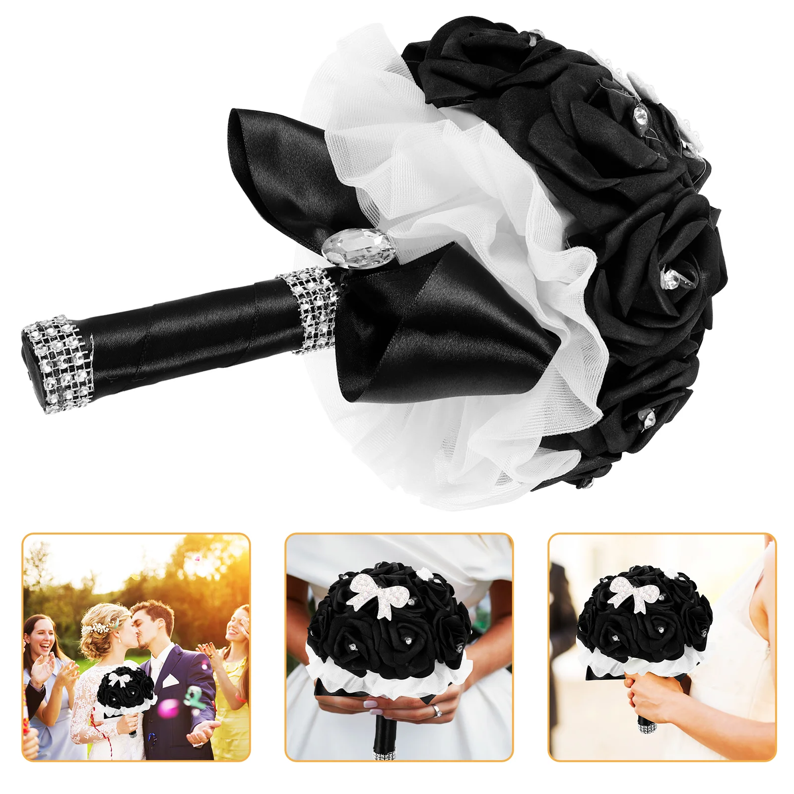 Artificial Flower Bridal Bouquet Elegant Wedding Party Decoration Pretty Design Unique Photo Prop Bridal Shower Engagement
Artificial Flower Bridal Bouquet Elegant Wedding Party Decoration Pretty Design Unique Photo Prop Bridal Shower Engagement