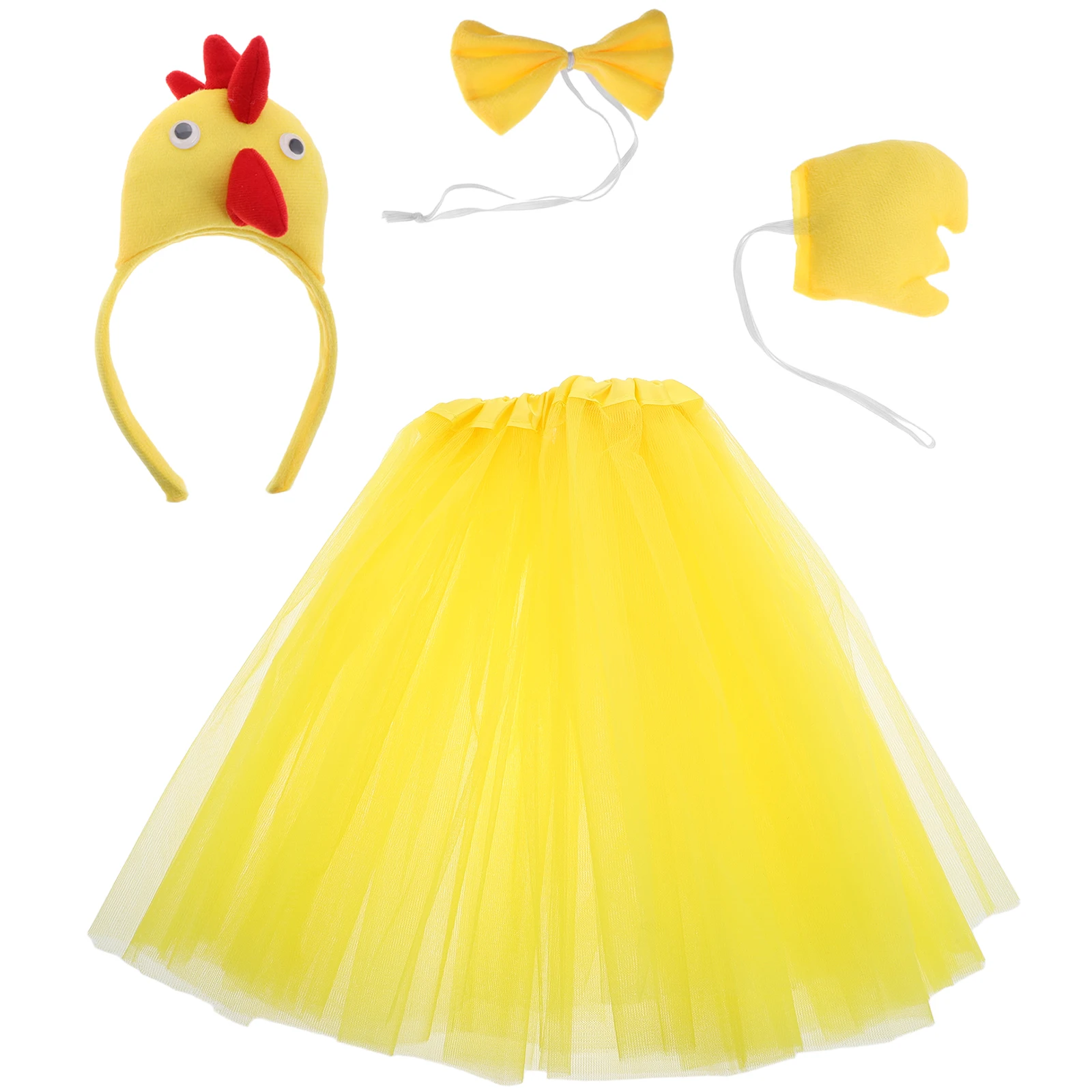 Rooster Costume Set Kids Chicken Dress Up Headband Tutu Skirt Bow Tie Tail Birthday Outfit Toddler Girls Costumes Accessories
Rooster Costume Set Kids Chicken Dress Up Headband Tutu Skirt Bow Tie Tail Birthday Outfit Toddler Girls Costumes Accessories
