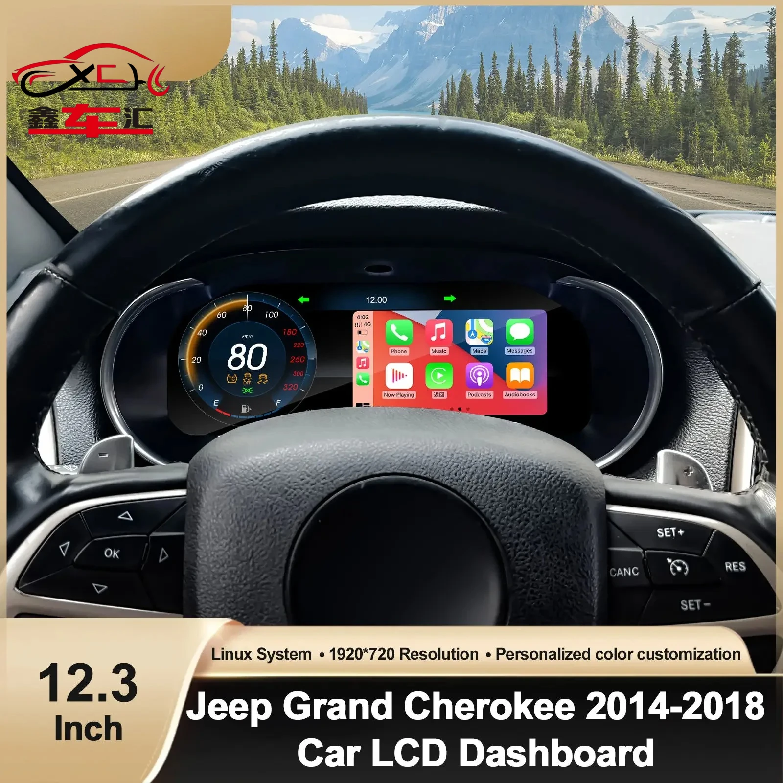New Arrival For Jeep Grand Cherokee 2014 2018 Car Digital Cluster Instrument Auto Meter Virtual Cockpit Carplay LCD Dashboard
New Arrival For Jeep Grand Cherokee 2014 2018 Car Digital Cluster Instrument Auto Meter Virtual Cockpit Carplay LCD Dashboard