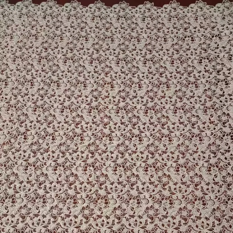 Cutwork Embroidered Lace Mesh Fabric for DIY Sewing Handmade Wedding Dress Garment Accessories Clothing Fashion Material Cloth
Cutwork Embroidered Lace Mesh Fabric for DIY Sewing Handmade Wedding Dress Garment Accessories Clothing Fashion Material Cloth