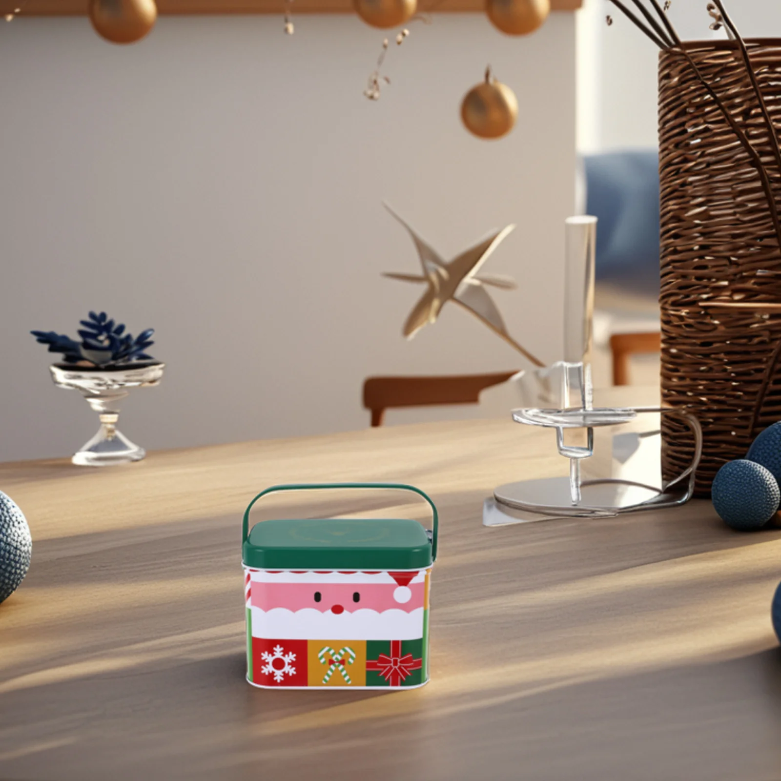 Christmas Tin Cookie Snack Jars Lid Metal Biscuit Storage Container Decorative Candy Storage Box Cookie Tinplate Treat Jar 
Christmas Tin Cookie Snack Jars Lid Metal Biscuit Storage Container Decorative Candy Storage Box Cookie Tinplate Treat Jar