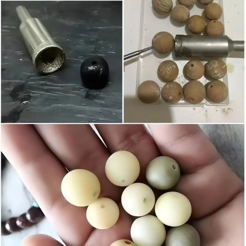 2PCS Round Bead Shaping Grinding Head (Coarse/Fine Sand) - Essential Tool for Jade/Amber/Bodhi Root Polishing & Bead Crafting
2PCS Round Bead Shaping Grinding Head (Coarse/Fine Sand) - Essential Tool for Jade/Amber/Bodhi Root Polishing & Bead Crafting