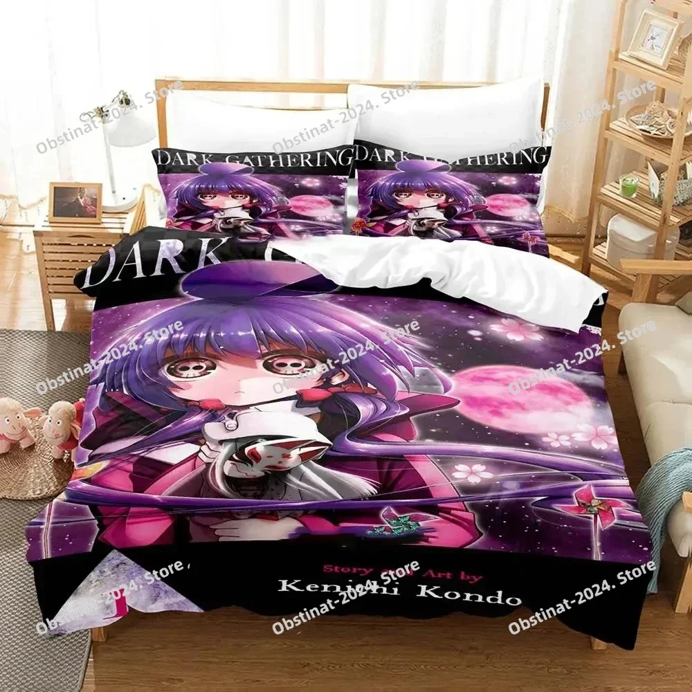 3D Anime Dark Gathering Bedding Set Duvet Cover Bed Set Quilt Cover Pillowcase Comforter king Queen Size Boys Adult Bedding Set
3D Anime Dark Gathering Bedding Set Duvet Cover Bed Set Quilt Cover Pillowcase Comforter king Queen Size Boys Adult Bedding Set