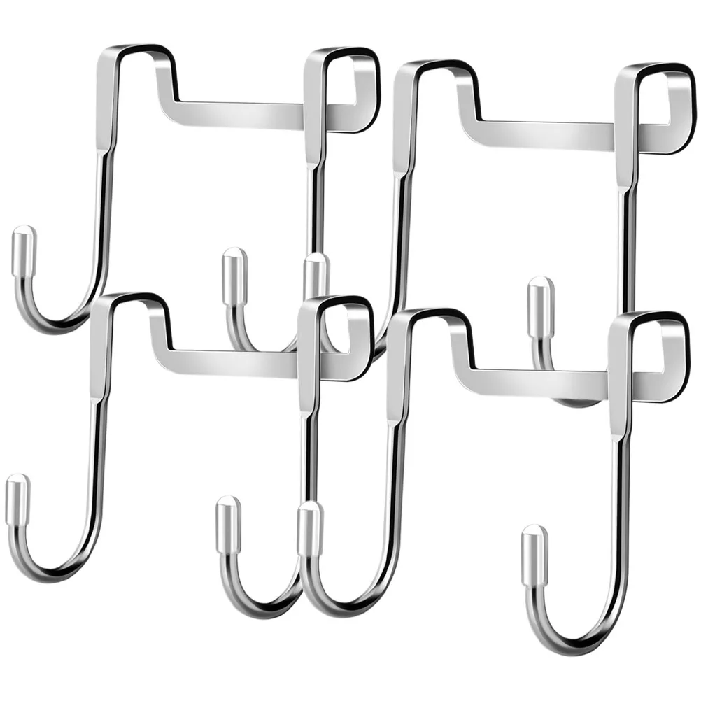 4pcs Stainless Steel Hooks 304 S Shape Silver Small Size Punch Free Door Hooks for Kitchen Cabinet Bathroom Towel Hanger Over
4pcs Stainless Steel Hooks 304 S Shape Silver Small Size Punch Free Door Hooks for Kitchen Cabinet Bathroom Towel Hanger Over