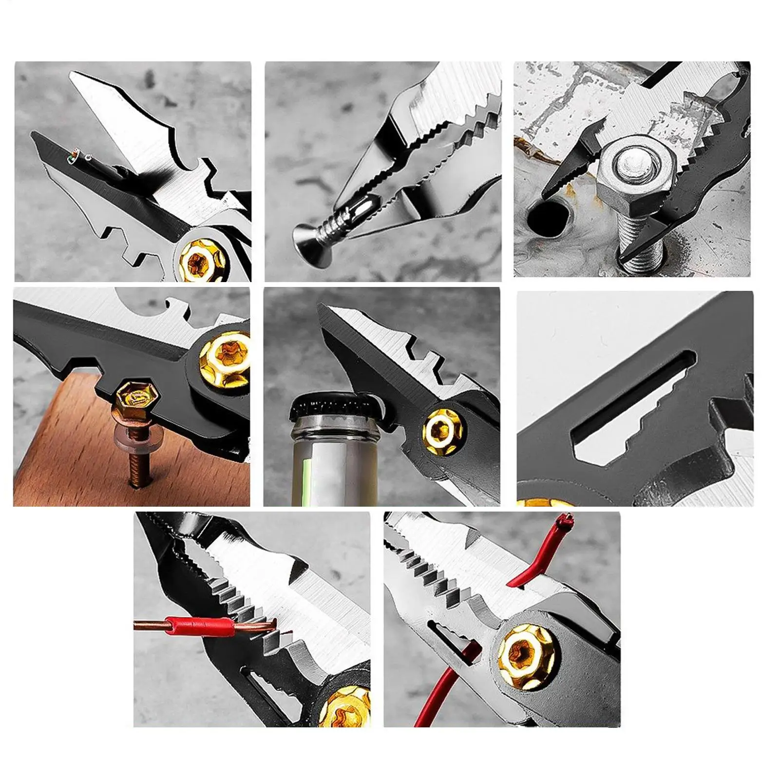 Электрические клещи для зачистки проводов, кабельные кусачки, инструмент для зачистки, обрезки, разделения, обжима, резки и зажима проводов для домашнего использования
Электрические клещи для зачистки проводов, кабельные кусачки, инструмент для зачистки, обрезки, разделения, обжима, резки и зажима проводов для домашнего использования