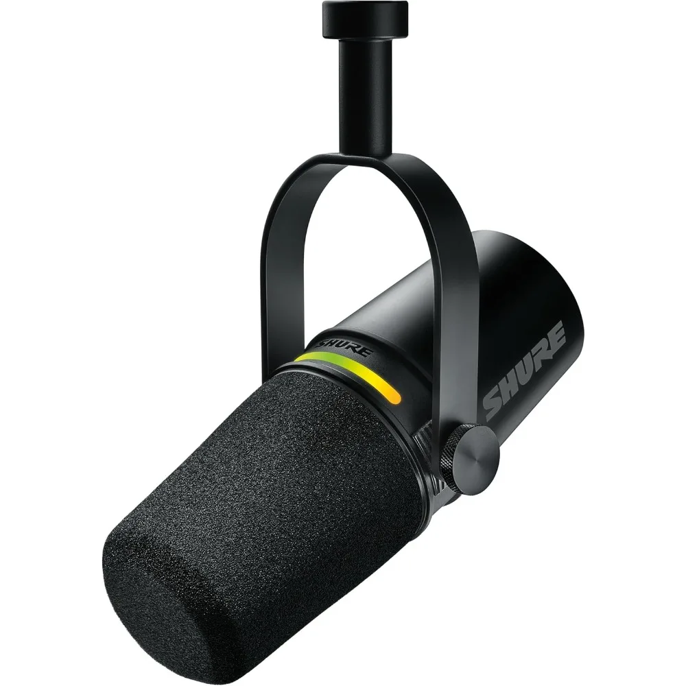 Динамический микрофон для подкастов MV7+. Сертифицированный OBS, улучшенное аудио, светодиодная сенсорная панель, выходы USB-C и XLR, режим автоматического уровня
Динамический микрофон для подкастов MV7+. Сертифицированный OBS, улучшенное аудио, светодиодная сенсорная панель, выходы USB-C и XLR, режим автоматического уровня