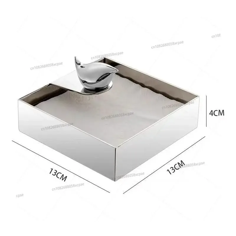 Simple Stainless Steel Napkin Rack, Creative Restaurant Tissue Box, with Logo Printing
Simple Stainless Steel Napkin Rack, Creative Restaurant Tissue Box, with Logo Printing