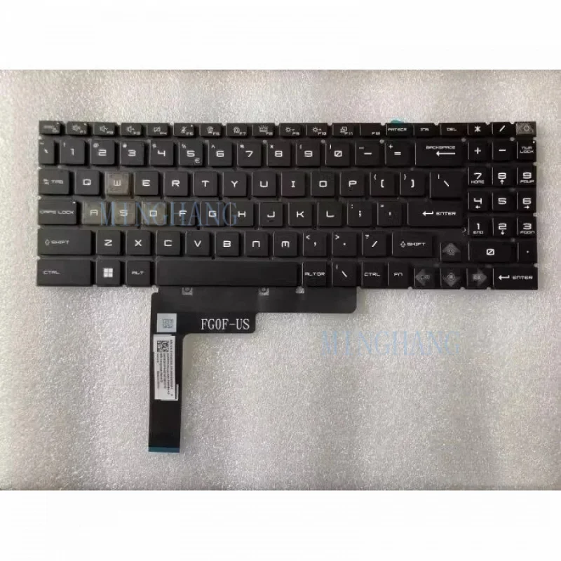 Новая клавиатура для MSI Prestige 16 A12U A12UD Prestige 16 A13U A13UCX с синей подсветкой
Новая клавиатура для MSI Prestige 16 A12U A12UD Prestige 16 A13U A13UCX с синей подсветкой