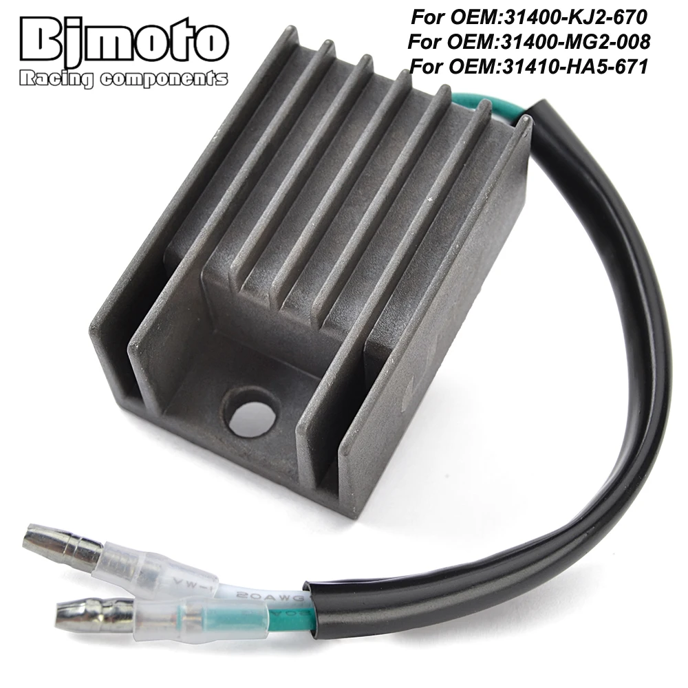 Motorcycle Regulator Rectifier For Honda TL125 TLR200 XL250R XL350R XL600R ATC350 31400-KJ2-670 31400-MG2-008 31410-HA5-671
Motorcycle Regulator Rectifier For Honda TL125 TLR200 XL250R XL350R XL600R ATC350 31400-KJ2-670 31400-MG2-008 31410-HA5-671