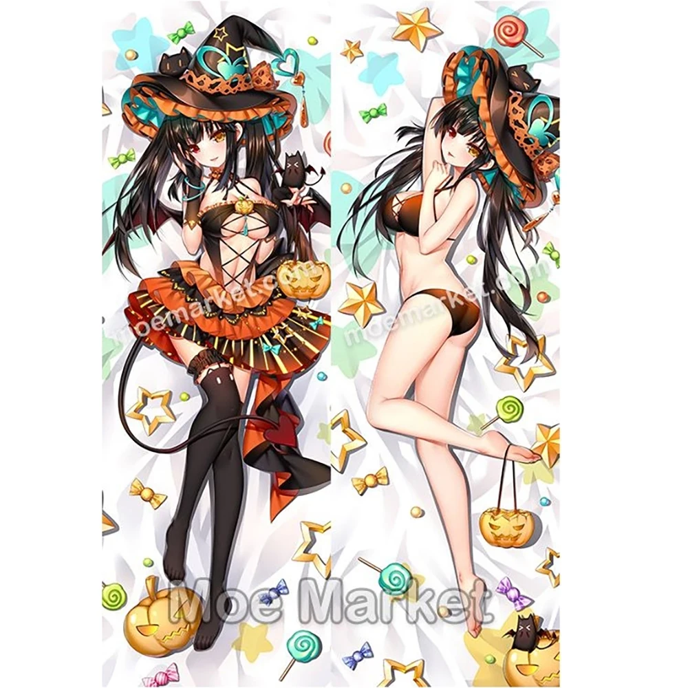 Date A Live Tokisaki Kurumi Halloween Skin Dakimakura Hugging Body Pillow Cover Peachskin 2WAY HD Double-sided Print Pillowcase
Date A Live Tokisaki Kurumi Halloween Skin Dakimakura Hugging Body Pillow Cover Peachskin 2WAY HD Double-sided Print Pillowcase