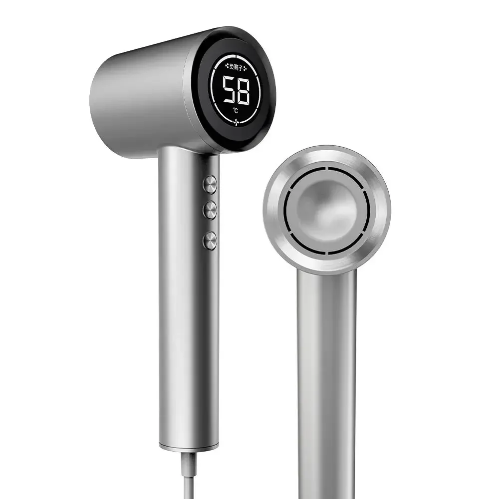 Фен для волос с ЖК-цифровым экраном, 1600 Вт, профессиональный высокоскоростной фен, 110000 об/мин, быстросохнущий фен с отрицательными ионами
Фен для волос с ЖК-цифровым экраном, 1600 Вт, профессиональный высокоскоростной фен, 110000 об/мин, быстросохнущий фен с отрицательными ионами