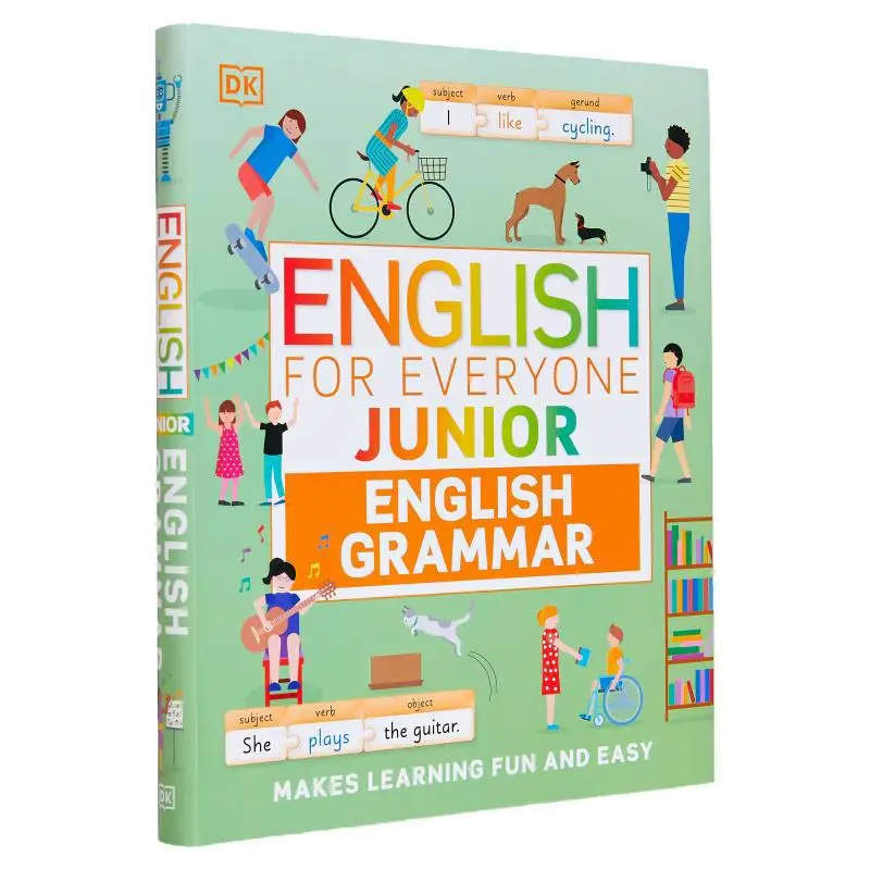 DKEnglish For Everyone Junior Grammar Guide DK DK Publishing 9780241509227 Book
DKEnglish For Everyone Junior Grammar Guide DK DK Publishing 9780241509227 Book