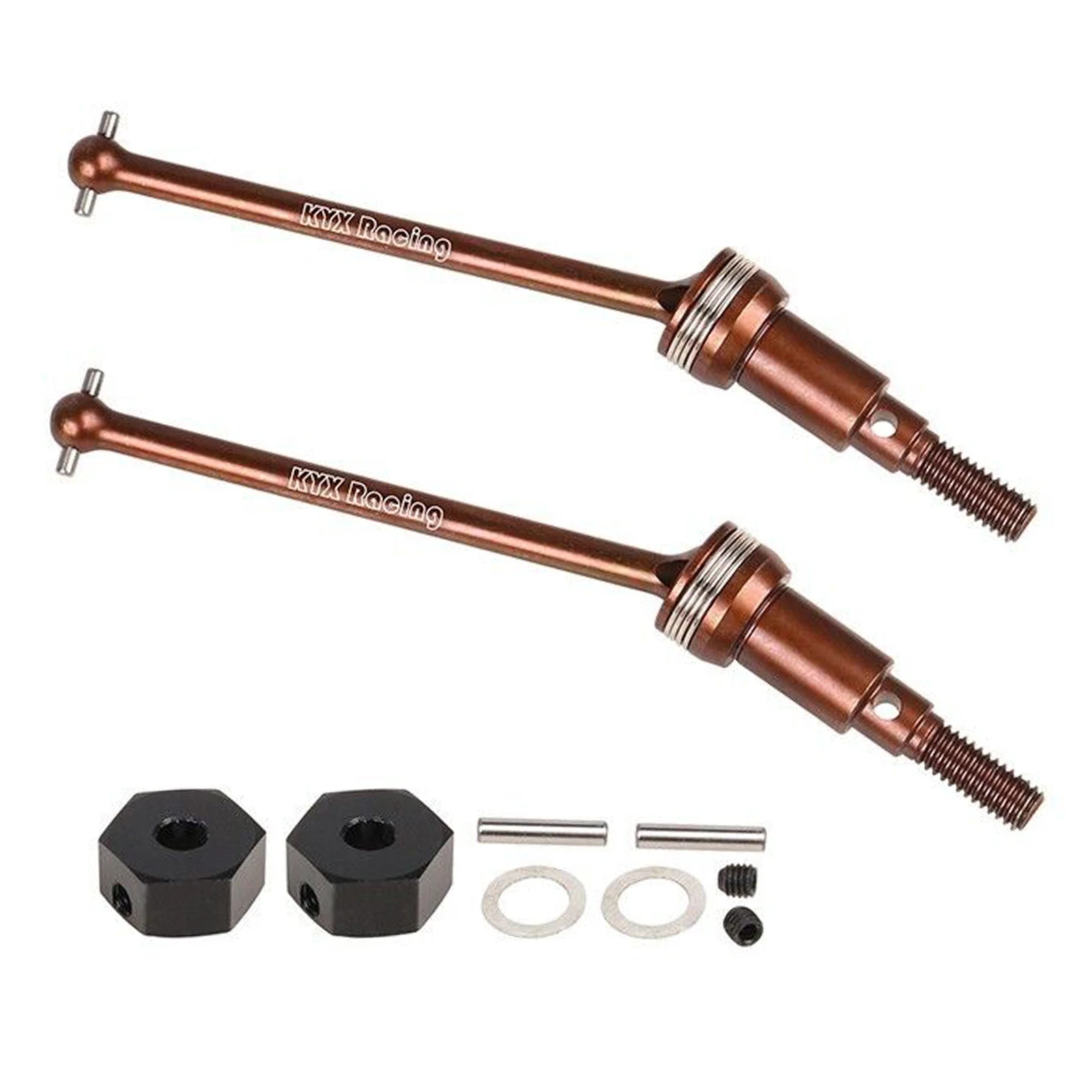 Suitable for Arrma 1/18Granite Grom off-road vehicle model car universal joint transmission shaft
Suitable for Arrma 1/18Granite Grom off-road vehicle model car universal joint transmission shaft