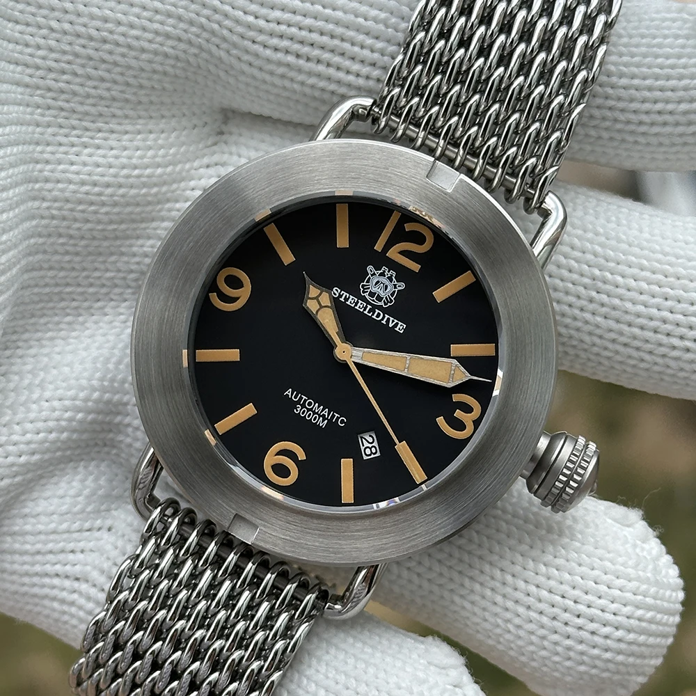 Steeldive Ofifical New SD1912 Men's Watch Automatic 3000M Waterproof Dive Watch Durable Timepiece for Underwater And Daily Use
Steeldive Ofifical New SD1912 Men's Watch Automatic 3000M Waterproof Dive Watch Durable Timepiece for Underwater And Daily Use