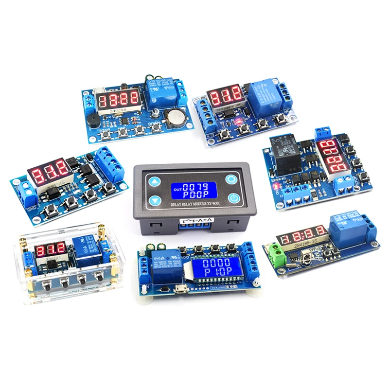 1 road relay module power trigger delay off cycle timing circuit with reverse connection protection switch
1 road relay module power trigger delay off cycle timing circuit with reverse connection protection switch