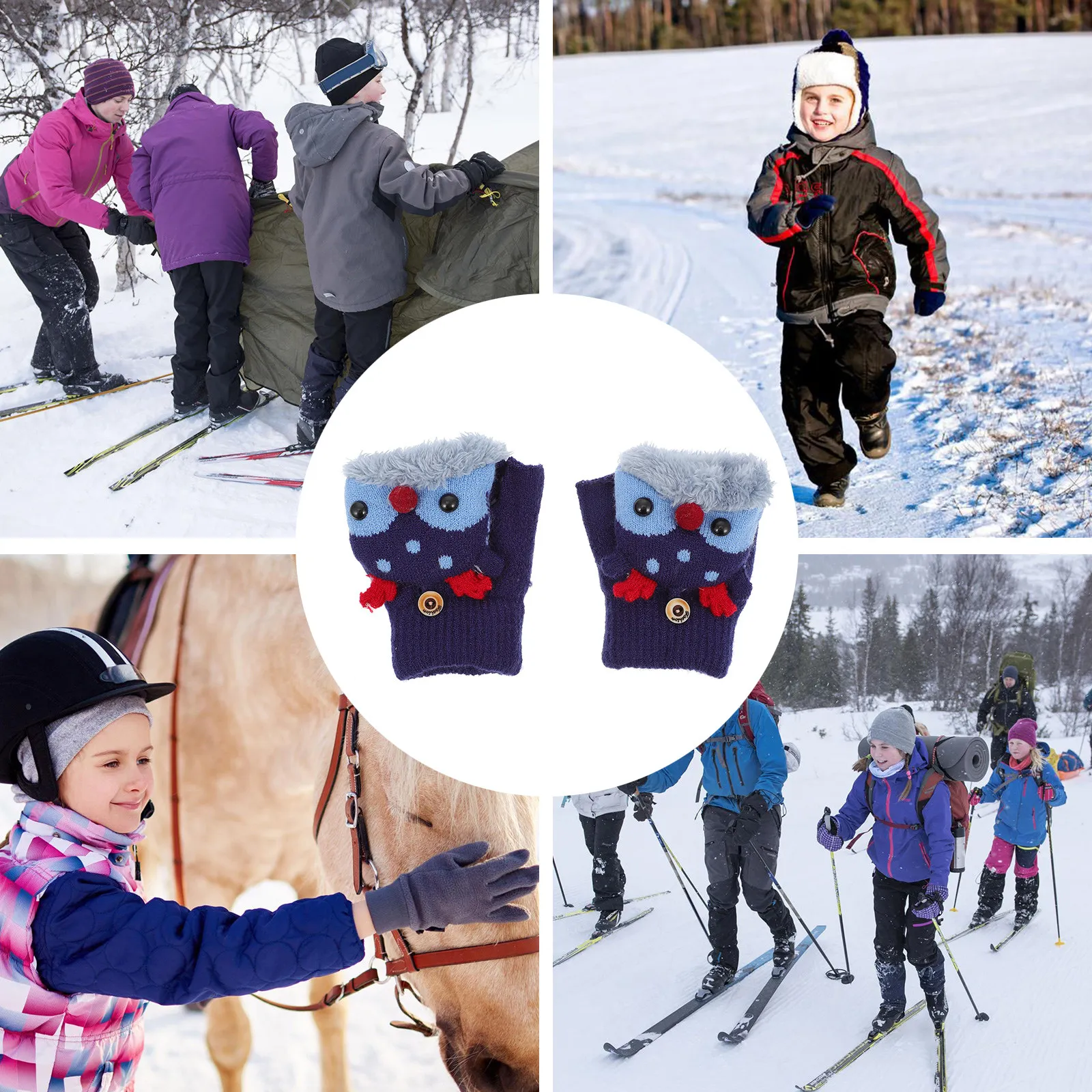 1 пара зимних теплых перчаток, утолщенные, защищающие от холода, в рождественском мультяшном стиле, для использования на улице и в помещении.
1 пара зимних теплых перчаток, утолщенные, защищающие от холода, в рождественском мультяшном стиле, для использования на улице и в помещении.