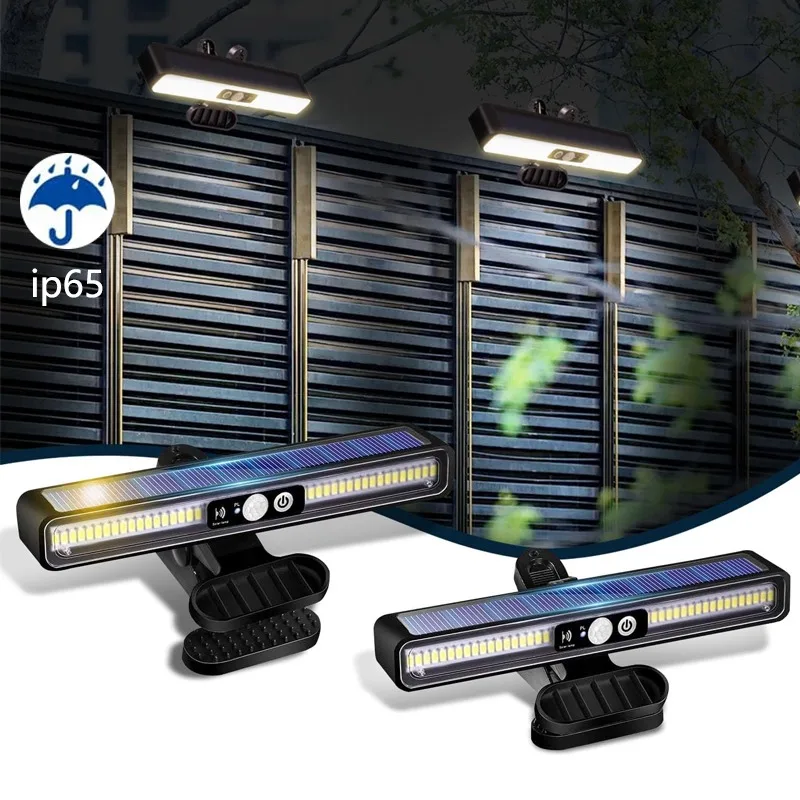 Clip on Solar Motion Sensor Light Outdoor Waterproof Solar Fence Light Wall Light Suitable for Fence, Garden, Garage
Clip on Solar Motion Sensor Light Outdoor Waterproof Solar Fence Light Wall Light Suitable for Fence, Garden, Garage