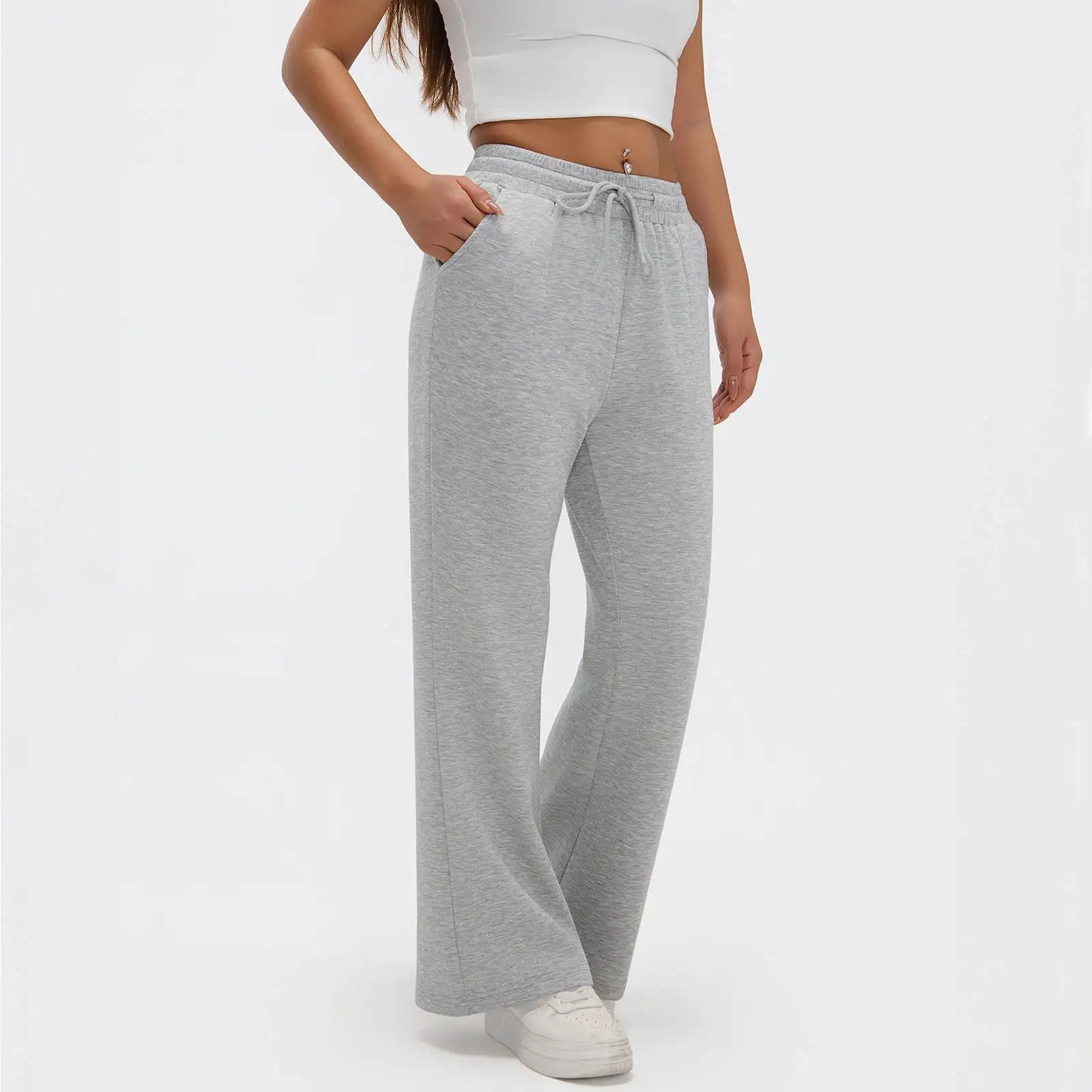 High Waist Straight Leg Cotton Sports Pants Women's Casual Trousers Outdoor Wear Summer Long Pants Comfortable Breathable
High Waist Straight Leg Cotton Sports Pants Women's Casual Trousers Outdoor Wear Summer Long Pants Comfortable Breathable
