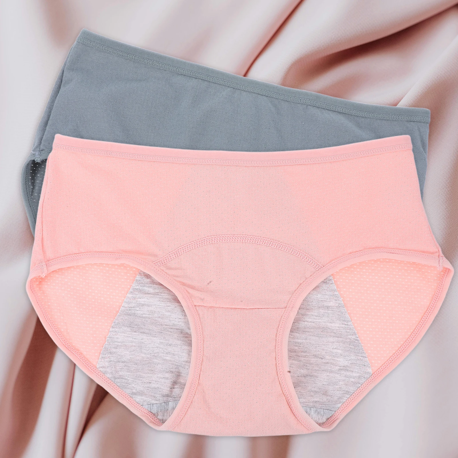 4pcs Cotton Women Midrise Leak-Proof Sanitary Briefs Heavy Flow Breathable Seamless Maternity Panties Disposable Menstrual
4pcs Cotton Women Midrise Leak-Proof Sanitary Briefs Heavy Flow Breathable Seamless Maternity Panties Disposable Menstrual