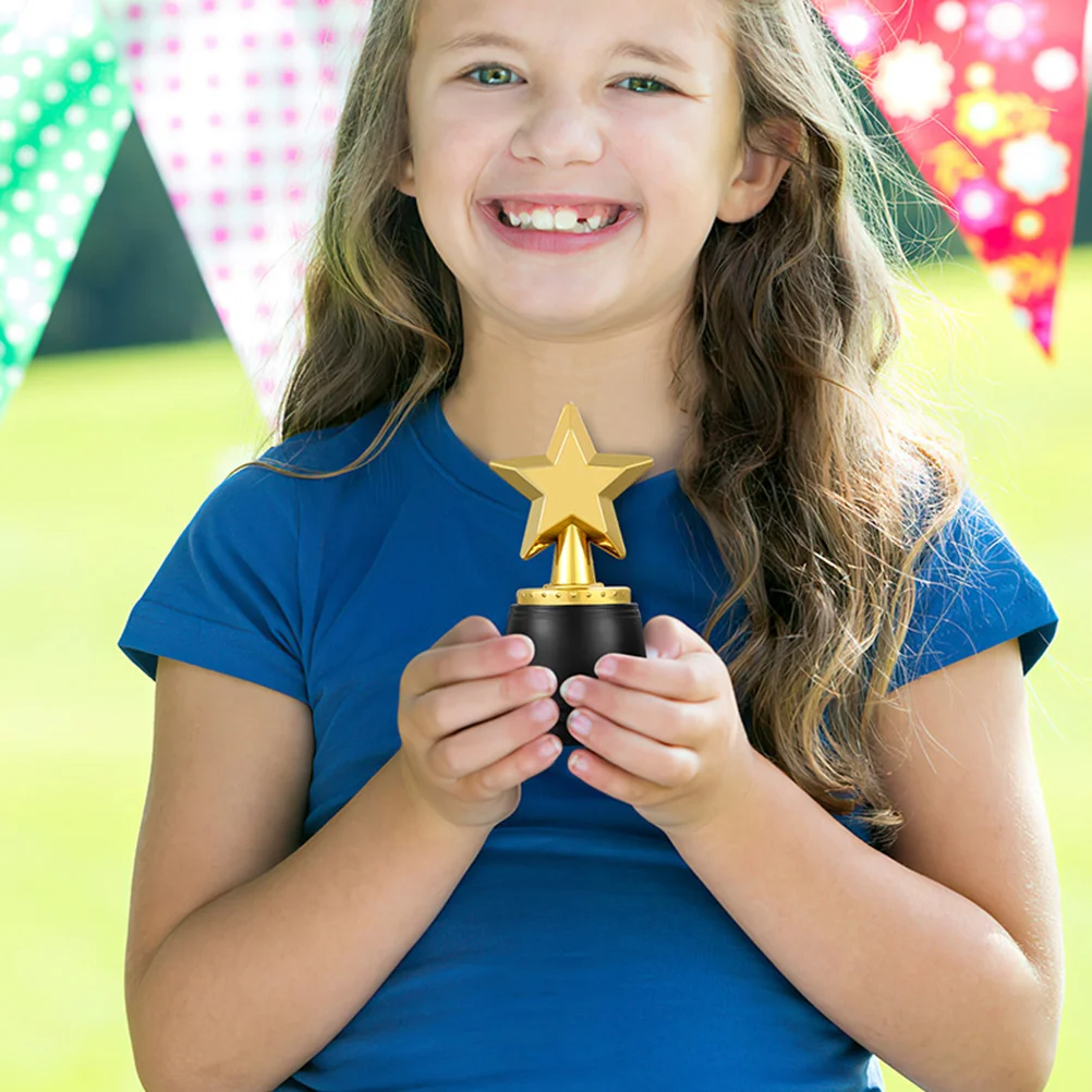 10 Pcs Trophies Plastic Award Cups For Kids Event Winner Award Trophy Rewards Star Trophy School Supplies Stickers
10 Pcs Trophies Plastic Award Cups For Kids Event Winner Award Trophy Rewards Star Trophy School Supplies Stickers
