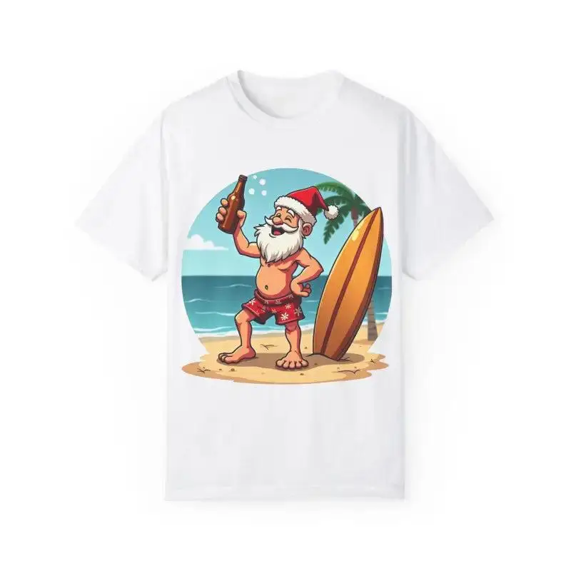 Père Noël Buvant De La Bière Surf Тропический графический принт Летние элитные брендовые хлопковые мужские и женские футболки с короткими рукавами
Père Noël Buvant De La Bière Surf Тропический графический принт Летние элитные брендовые хлопковые мужские и женские футболки с короткими рукавами