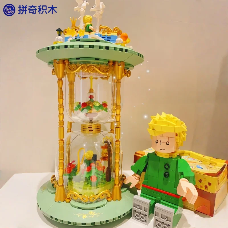Pantasy Little Prince Collaboration Series Building Blocks Hourglass Small Particle Assembly Toy Assembly Model Ornament Gift
Pantasy Little Prince Collaboration Series Building Blocks Hourglass Small Particle Assembly Toy Assembly Model Ornament Gift