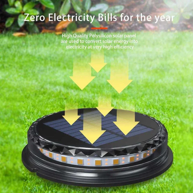 Outdoor Garden Ground Lights Solar LED Underground Light Waterproof Landscape Lights For Gardens Lawns Pathways Yard Patio Decor
Outdoor Garden Ground Lights Solar LED Underground Light Waterproof Landscape Lights For Gardens Lawns Pathways Yard Patio Decor
