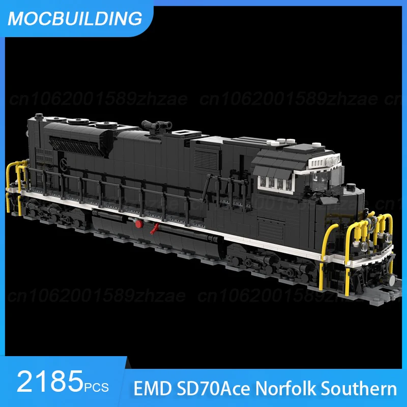 MOC Building Blocks EMD SD70Ace Norfolk Southern Train Model DIY Assemble Bricks Transportation Creative Xmas Toys Gifts 2185PCS
MOC Building Blocks EMD SD70Ace Norfolk Southern Train Model DIY Assemble Bricks Transportation Creative Xmas Toys Gifts 2185PCS