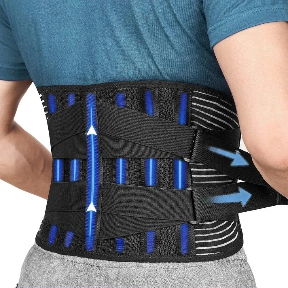 Adjustable Lumbar Support Belt Non-slip Sports Bracket Breathable Corset Belt Decompression Spine Relaxed Waist Protective Gear
Adjustable Lumbar Support Belt Non-slip Sports Bracket Breathable Corset Belt Decompression Spine Relaxed Waist Protective Gear