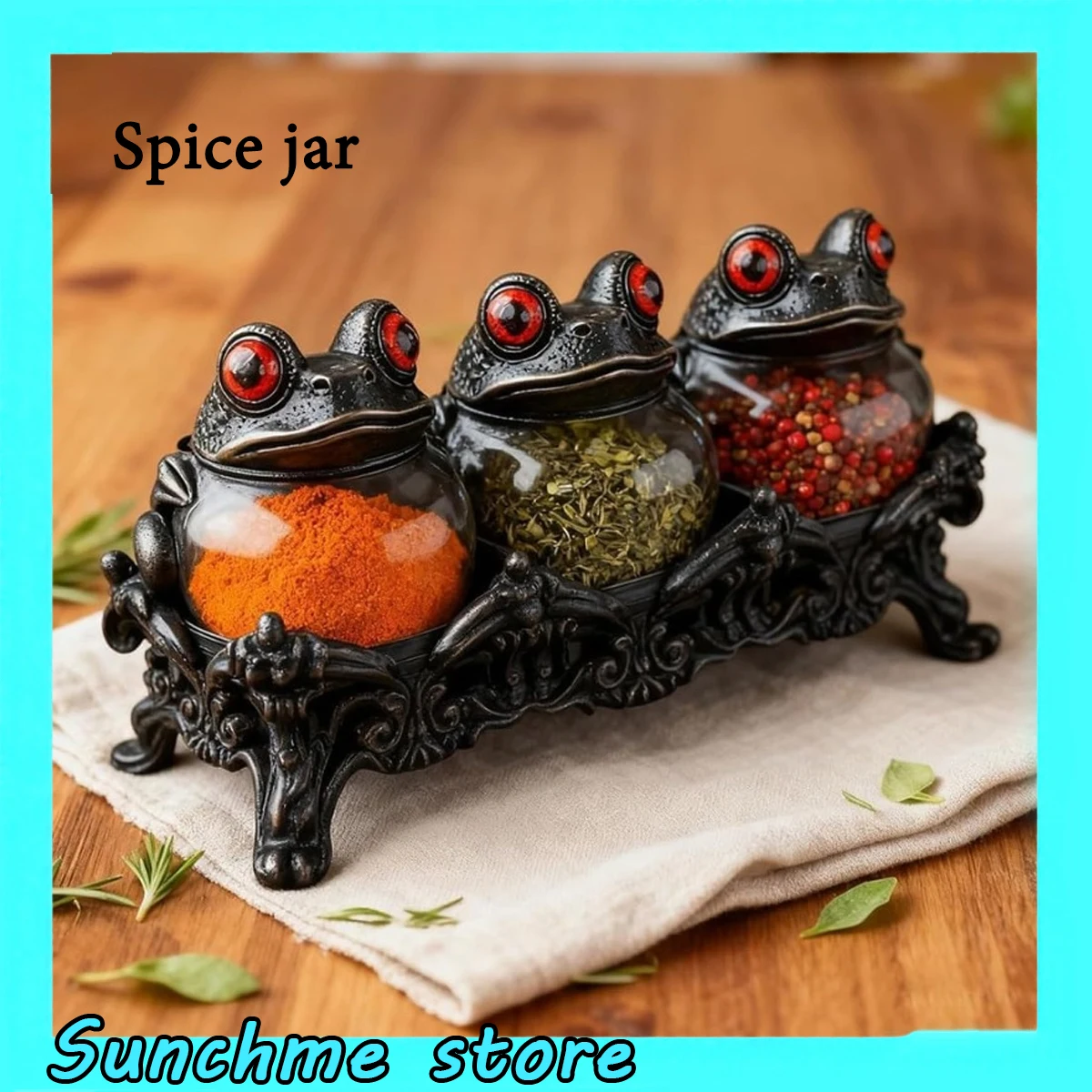 Spice Jars Frog Gothic-style Vintage Handmade Apothecary Jar With Lid Kitchen Food Storage Container Kitchen Decor Jars Home
Spice Jars Frog Gothic-style Vintage Handmade Apothecary Jar With Lid Kitchen Food Storage Container Kitchen Decor Jars Home