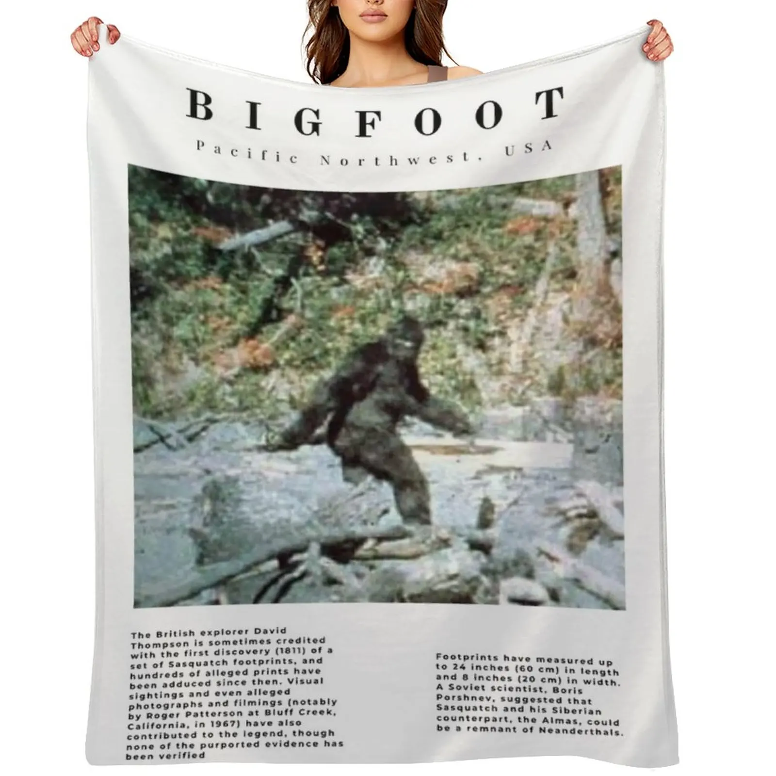 Minimalist Cryptids: Bigfoot Throw Blanket Multi-Purpose Bed linens For Sofa Thin christmas gifts Blankets
Minimalist Cryptids: Bigfoot Throw Blanket Multi-Purpose Bed linens For Sofa Thin christmas gifts Blankets