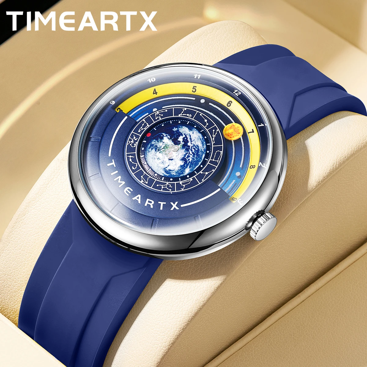 TIMEARTX Hot Sell Fashion Earth Watch For Men Sports Silicone Strap Special Dial Moon Quartz Wristwatch Men Watches
TIMEARTX Hot Sell Fashion Earth Watch For Men Sports Silicone Strap Special Dial Moon Quartz Wristwatch Men Watches
