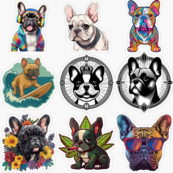 French Bulldog Cute Pets Color PVC Car Stickers for Car Van Bicycle Motorcycle Window Fridge Helmet Wall Decal Customizable Size
French Bulldog Cute Pets Color PVC Car Stickers for Car Van Bicycle Motorcycle Window Fridge Helmet Wall Decal Customizable Size