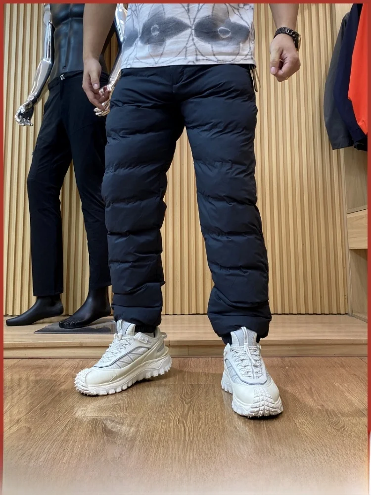 Зимние мужские хлопковые брюки Thiened, высокие пушистые уличные теплые молодежные модные прямые длинные брюки, домашние удобные нейлоновые брюки
Зимние мужские хлопковые брюки Thiened, высокие пушистые уличные теплые молодежные модные прямые длинные брюки, домашние удобные нейлоновые брюки