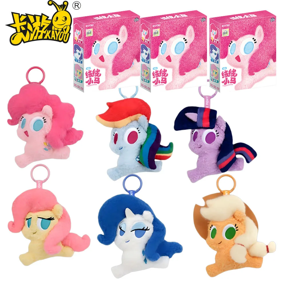 Genuine KAYOU My Little Pony Plush Pendant Series Blind Box Cute Designs Anime Peripheral Characters Trendy Toys Birthday Gifts
Genuine KAYOU My Little Pony Plush Pendant Series Blind Box Cute Designs Anime Peripheral Characters Trendy Toys Birthday Gifts