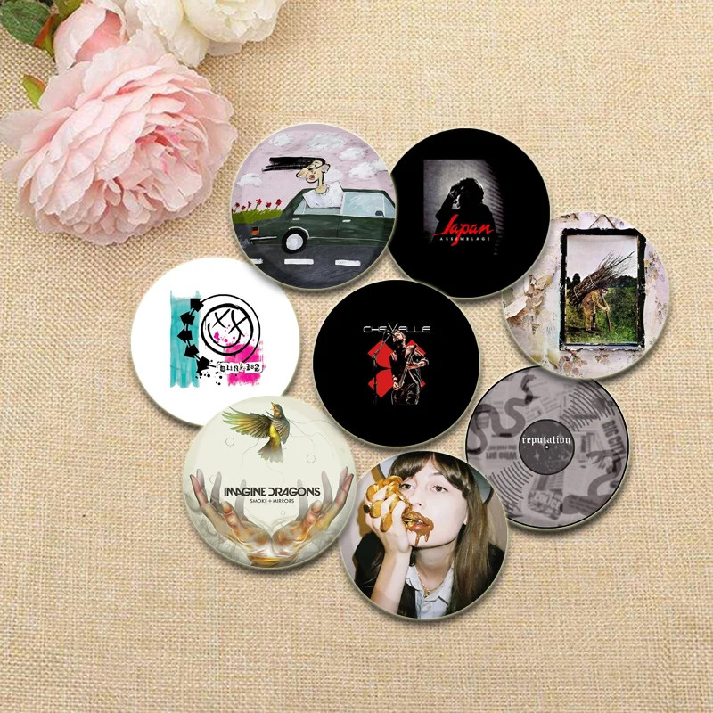 Classic Pop Music Album Badge HD Print Brooches Handmade Creative Lapel Pins for Backpack Collar Jewelry Accessories Gifts
Classic Pop Music Album Badge HD Print Brooches Handmade Creative Lapel Pins for Backpack Collar Jewelry Accessories Gifts