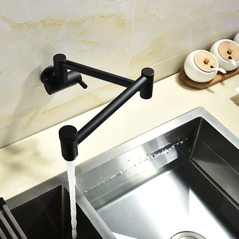 Wall Mounted Kitchen Faucet Single Lever Rotate Folding Spout Single Cold Water Tap Swivel Retractable Basin Faucet Dual Switch
Wall Mounted Kitchen Faucet Single Lever Rotate Folding Spout Single Cold Water Tap Swivel Retractable Basin Faucet Dual Switch